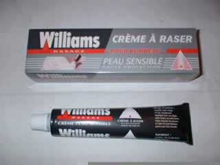 Crème à raser Williams

