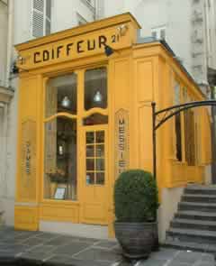Salon de coiffure rue de Rivoli - Paris