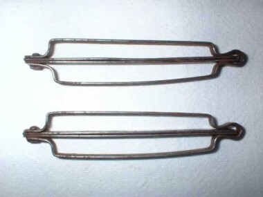 Barrettes métalliques
