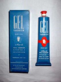 Gel CADORICIN Azure Composition huile cadoricin vitamine F huile de ricin
